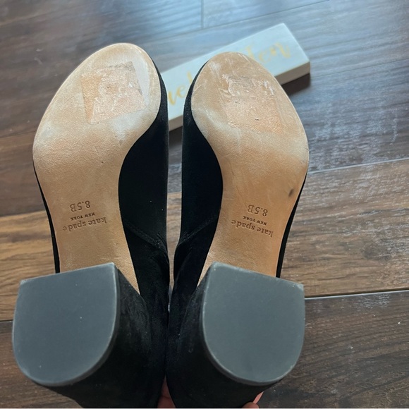 Kate Spade Knott Suede Ankle Boots - Picture 7 of 8